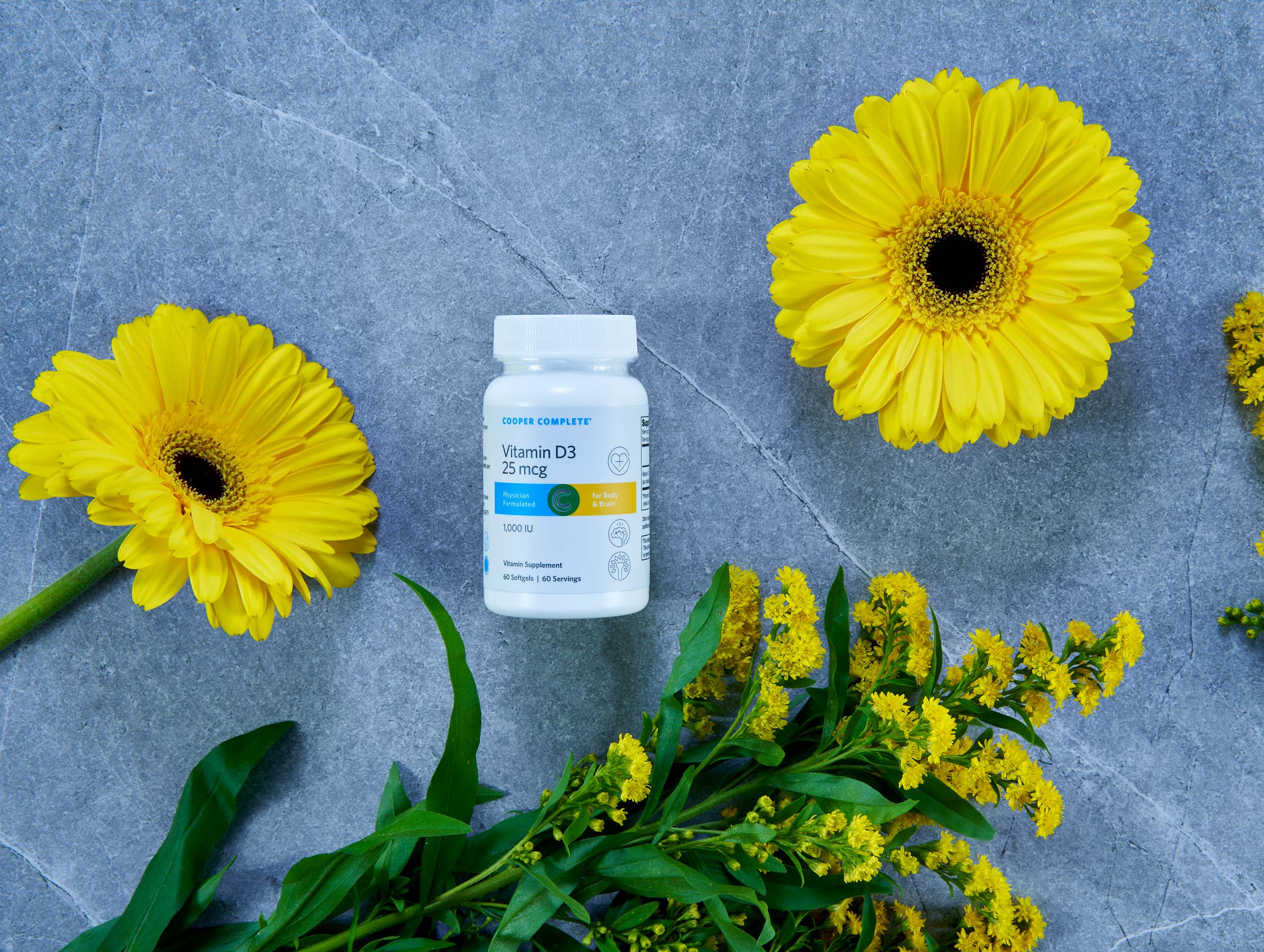 Photograph of Cooper Complete Vitamin D3 25 mcg Supplement