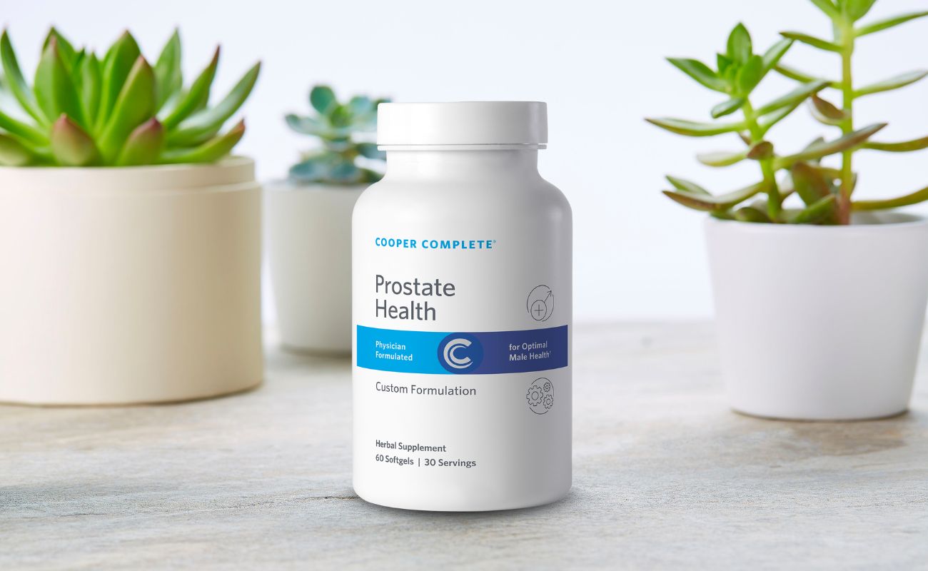 Photo of Cooper Complete Prostate Supplement for Men bottle.