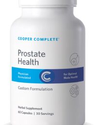 Bottle of Cooper Complete Prostate Health Supplement
