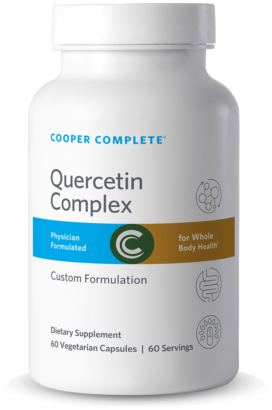 Bottle of Cooper Complete Quercetin Complex Supplement