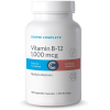 Bottle of Cooper Complete Vitamin B12 Methylcobalamin Supplement 1000 mcg vegetarian capsules