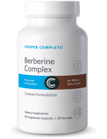 Photo of Cooper Complete Berberine Supplement bottle.