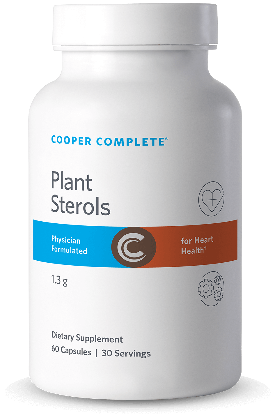 Photo of Cooper Complete Plant Sterols Supplement bottle.
