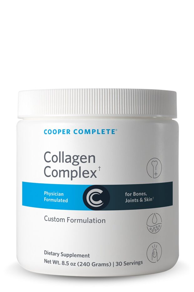Bottle of Cooper Complete Collagen Complex