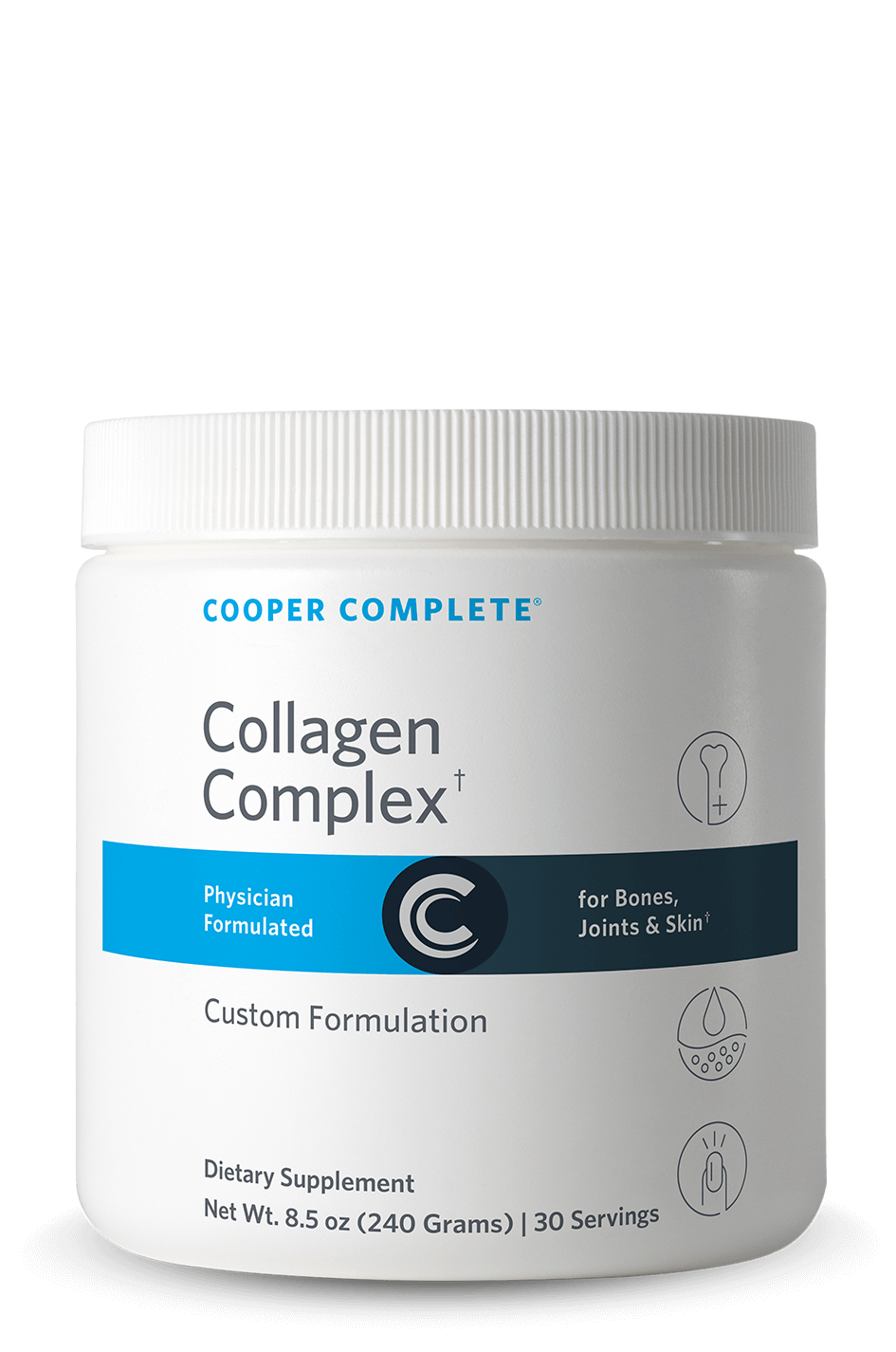 Photo of Cooper Complete Collagen Complex Supplement.