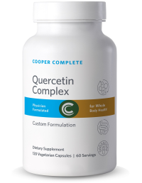 Bottle of Cooper Complete Quercetin Complex Supplement