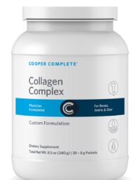 Bottle of Cooper Complete Collagen Complex Collagen Packets Supplement