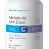 Bottle of Cooper Complete Melatonin Low Dose Supplement 1 mg