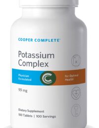 Photo of Cooper Complete Potassium Complex Supplement bottle.