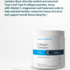 Bottle of Cooper Complete Collagen Complex Supplement with a description of the product overlaid.